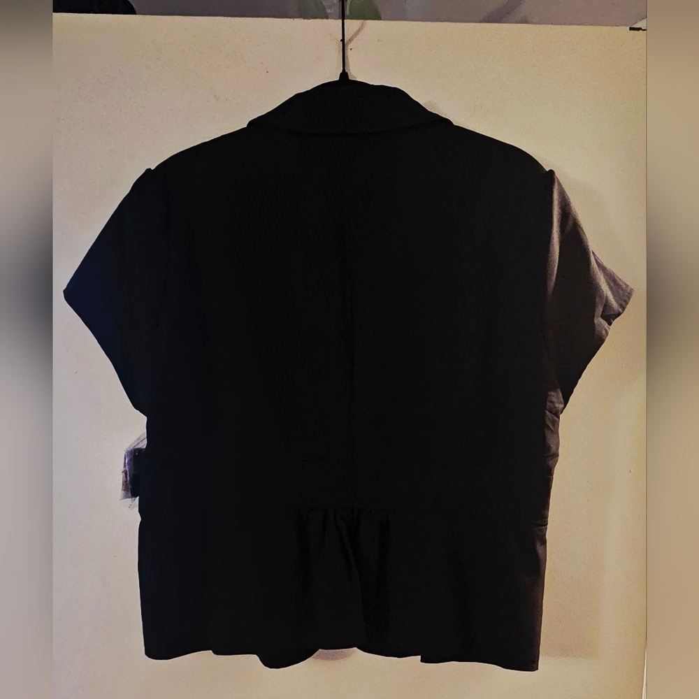 Women's Michael Kors Short-Sleeved Blazer - Picture 2 of 10